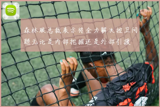 森林狼总裁表示将全力解决控卫问题无论是内部挖掘还是外部引援